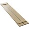 Ekena Millwork True Fit PVC, Two Board Spaced Board-n-Batten Shutters, Natural Twine, 11 1/4W x 32H, PR TFP101SBF11X032NT - alternate 7